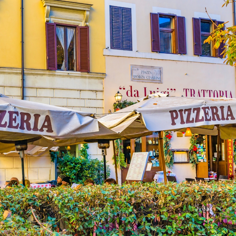 restaurants to visit in rome