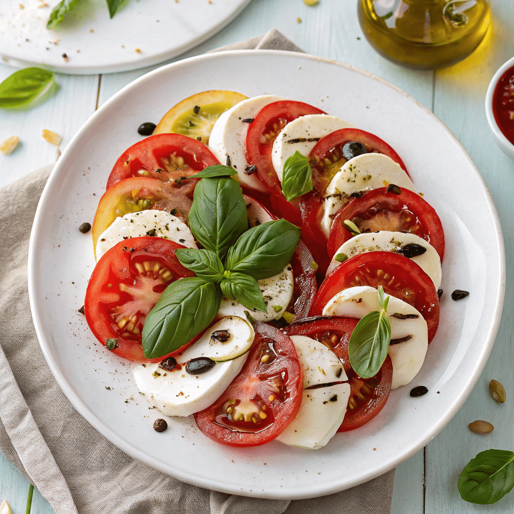 Campari Tomato and Mozzarella Salad