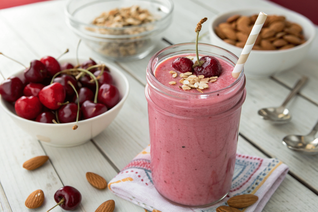 Cherry Almond Recovery Shake