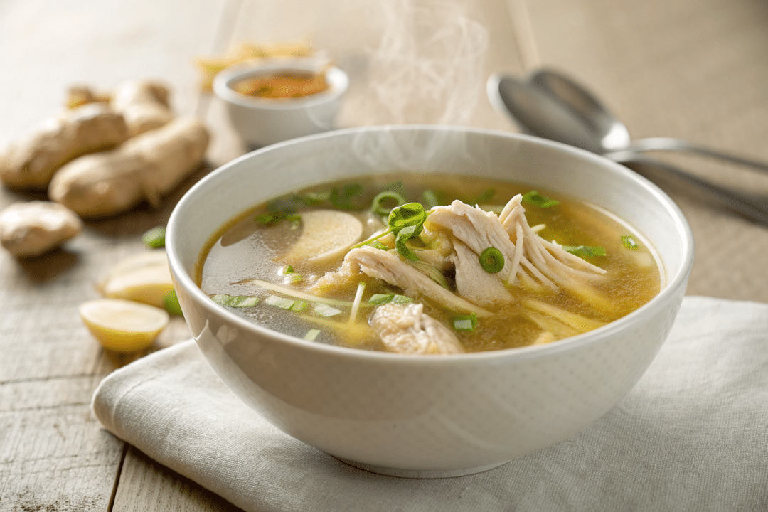 Gentle Ginger Chicken Soup Recipe
