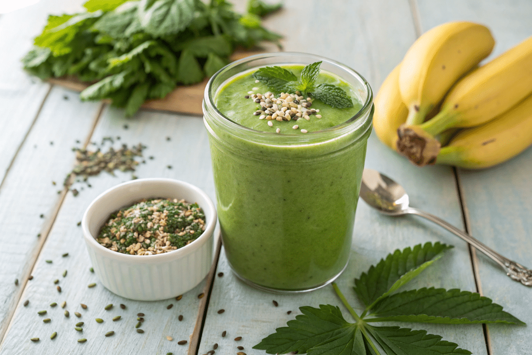 Hemp Seed Green Smoothie