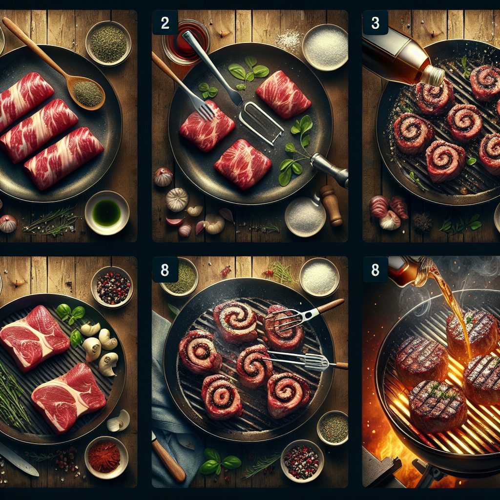 How To Cook Pinwheel Steaks Me + Food