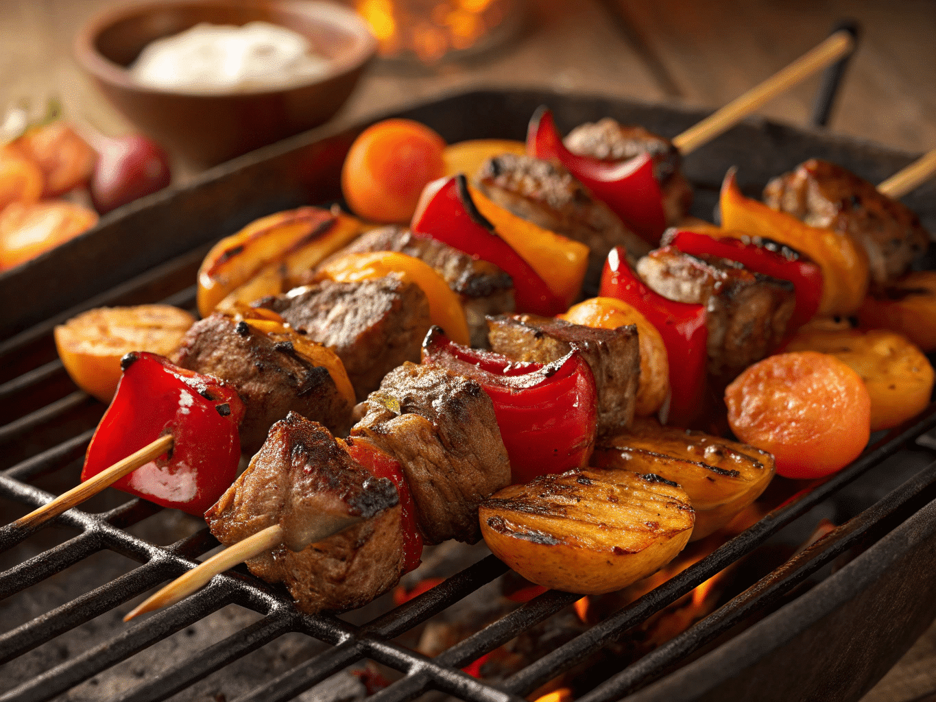 Lamb Sosaties with Apricots