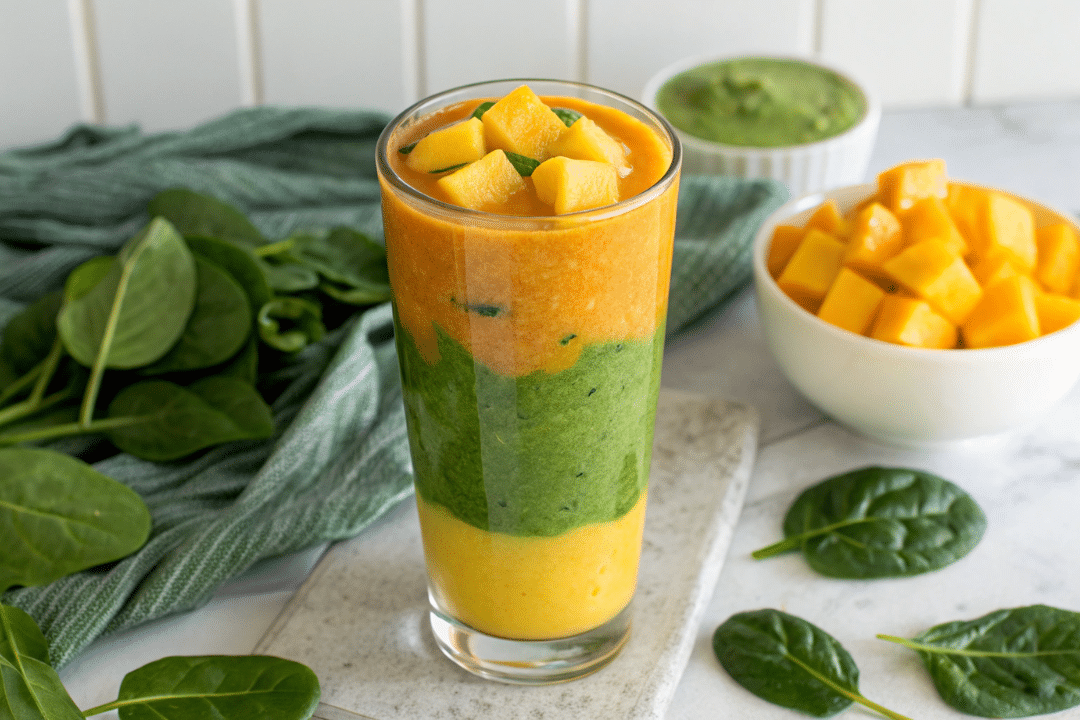 Mango Spinach Superfood Smoothie