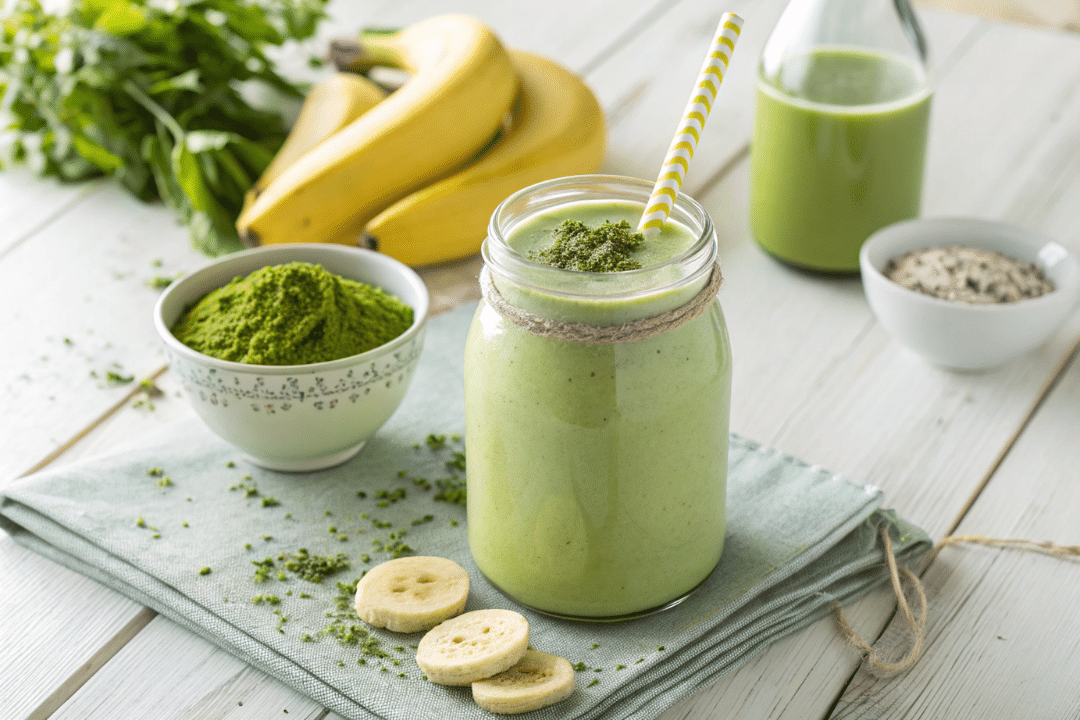 Matcha Banana Smoothie