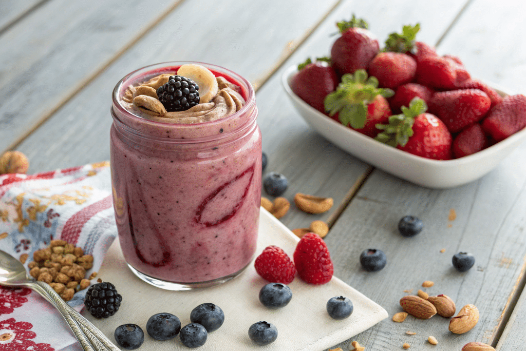 Nutty Berry Bliss Smoothie