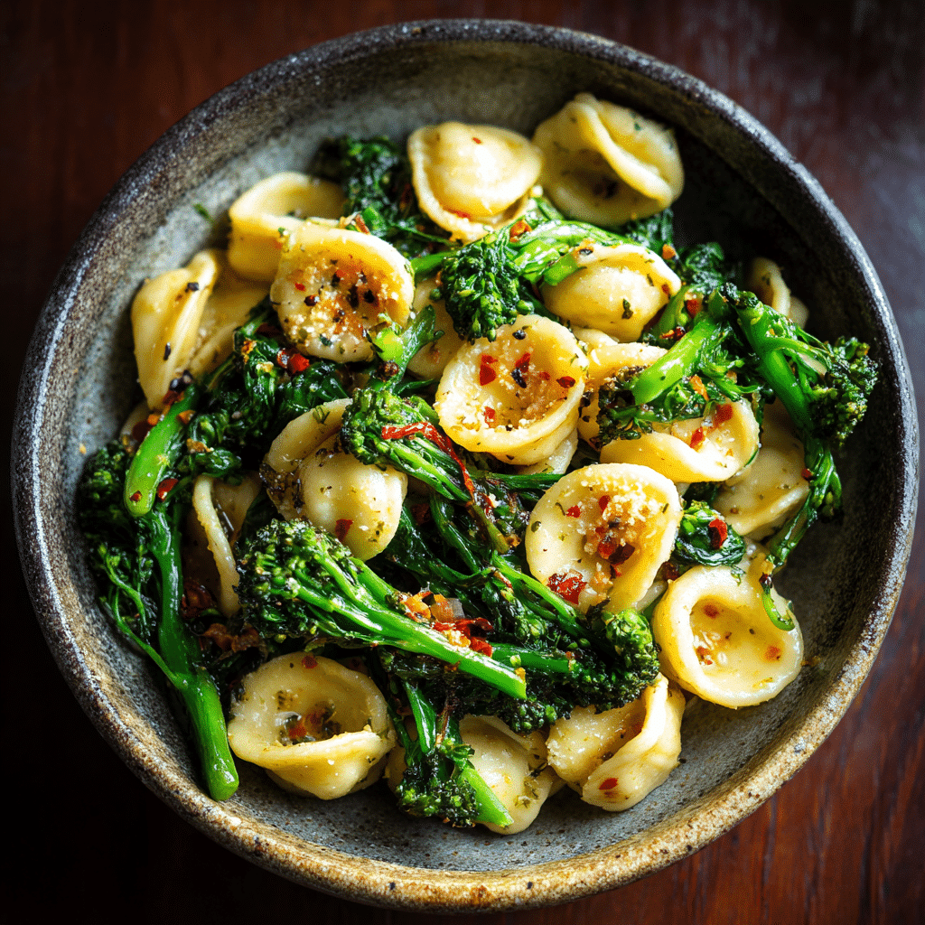 Orecchiette con Cime di Rapa (Pasta with Broccoli Rabe)