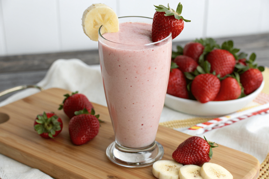 Strawberry Banana Protein Shake