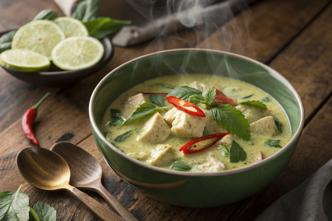 Thai-inspired coconut curry