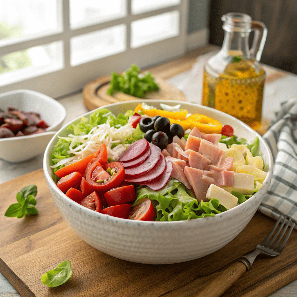 Grinder Salad Recipe: A Sandwich-Inspired Delight