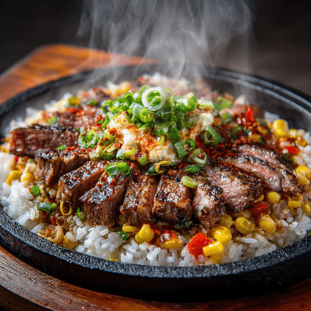 Sizzling Steak and Pepper Lunch