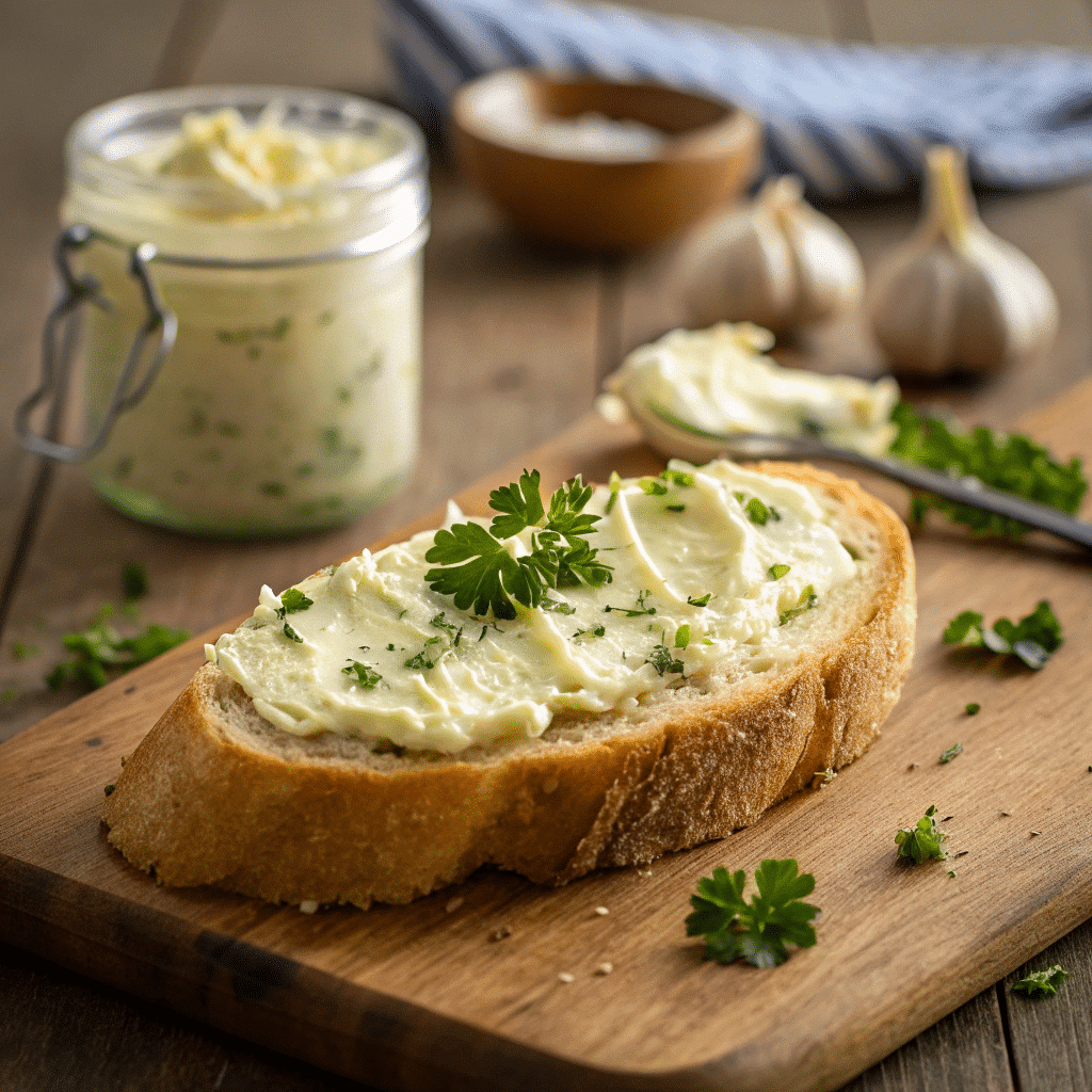 how to use the garlic butter