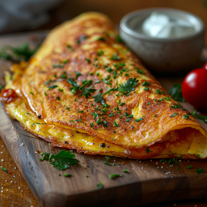 classic French omelet