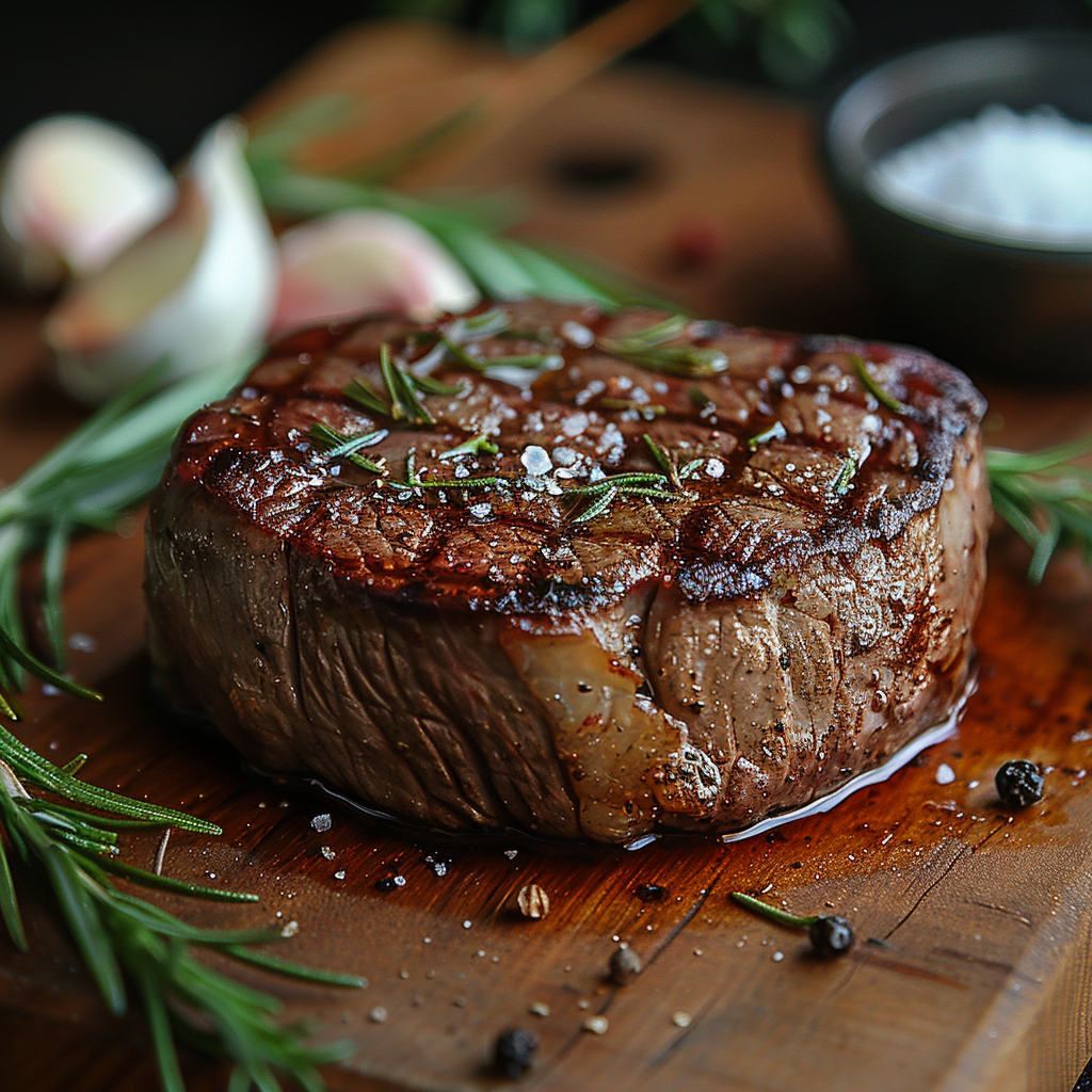 Perfectly Cooked Steak in a Vacuum Sealed Bag