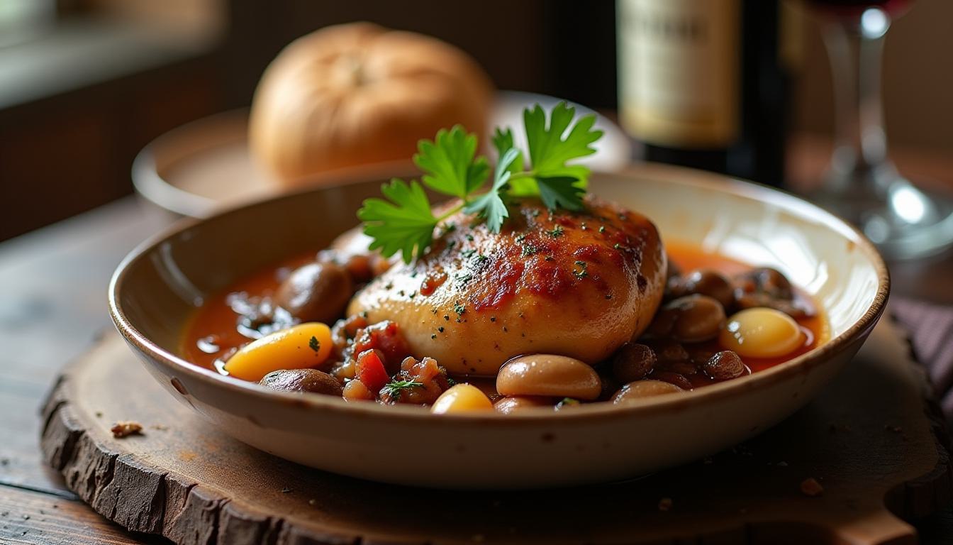 chicken Coq au Vin