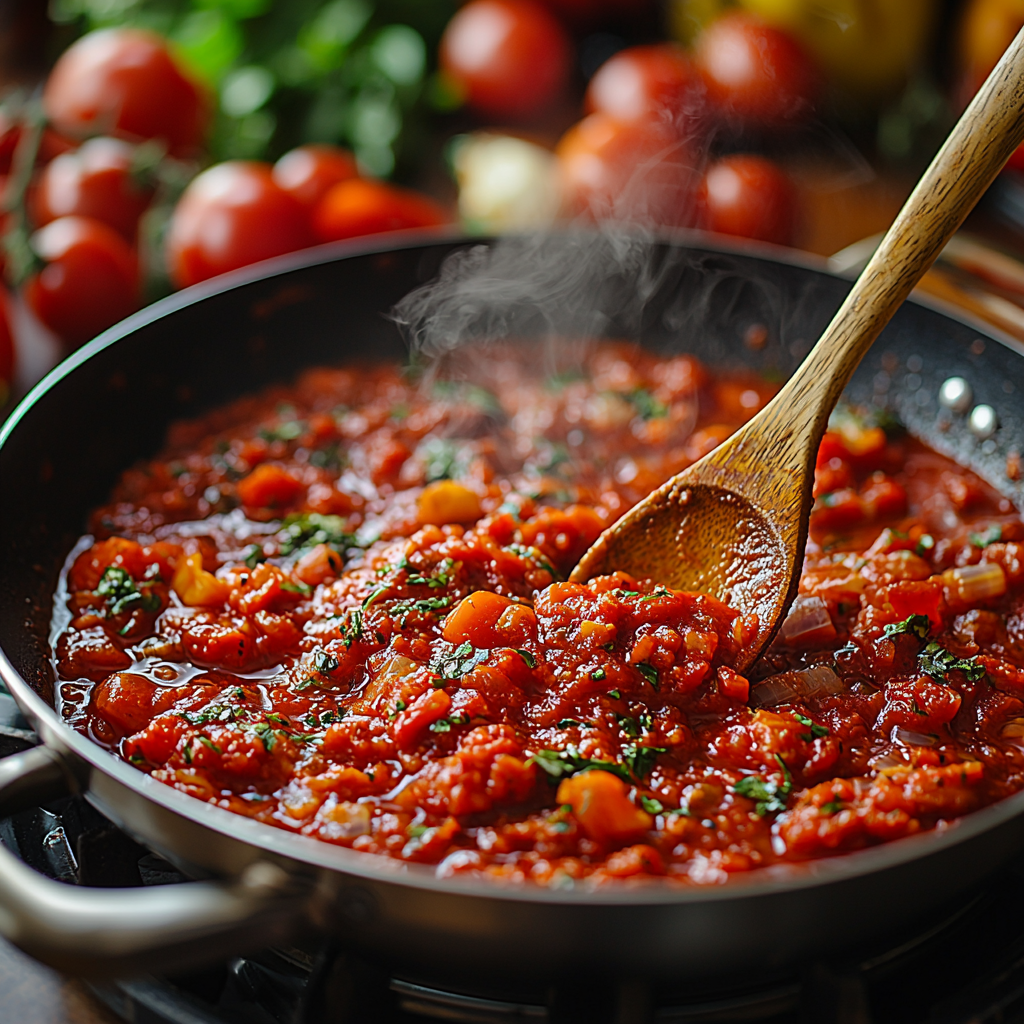 how to thicken tomato sauce