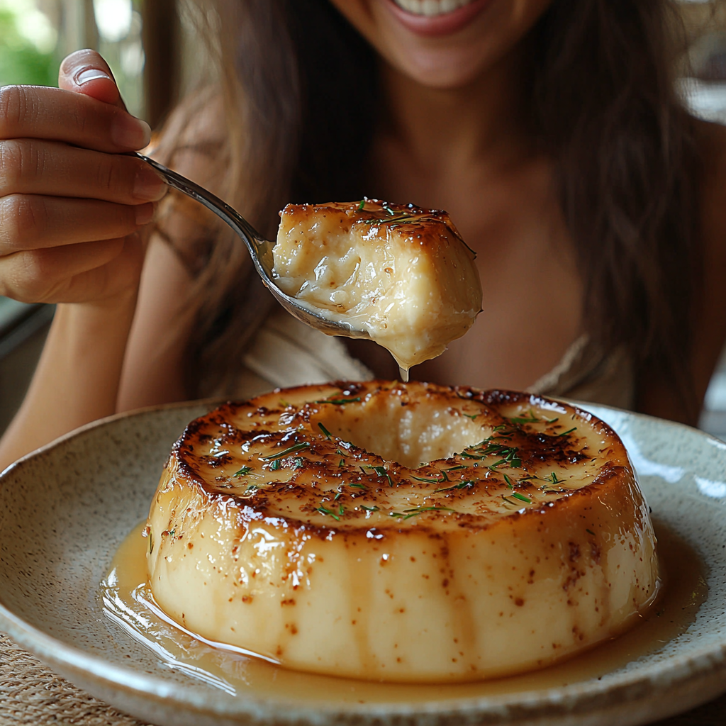 Coconut Custard Flan Recipe