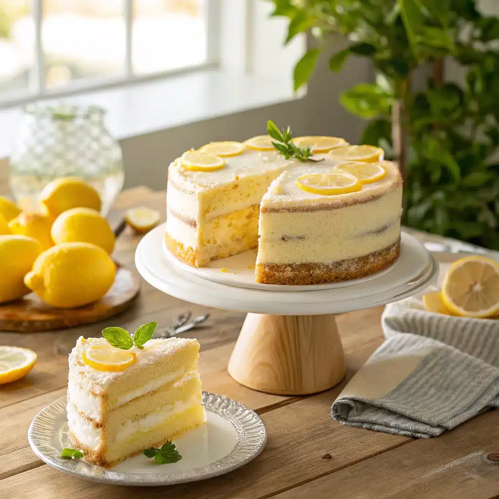 limoncello cake with mascarpone recipe