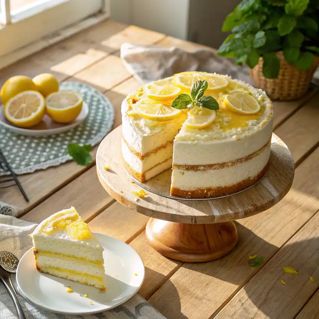 Limoncello Cake with Mascarpone