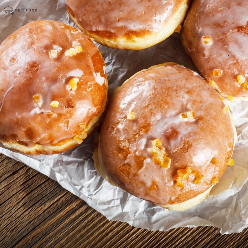 storing pączki - polish donuts