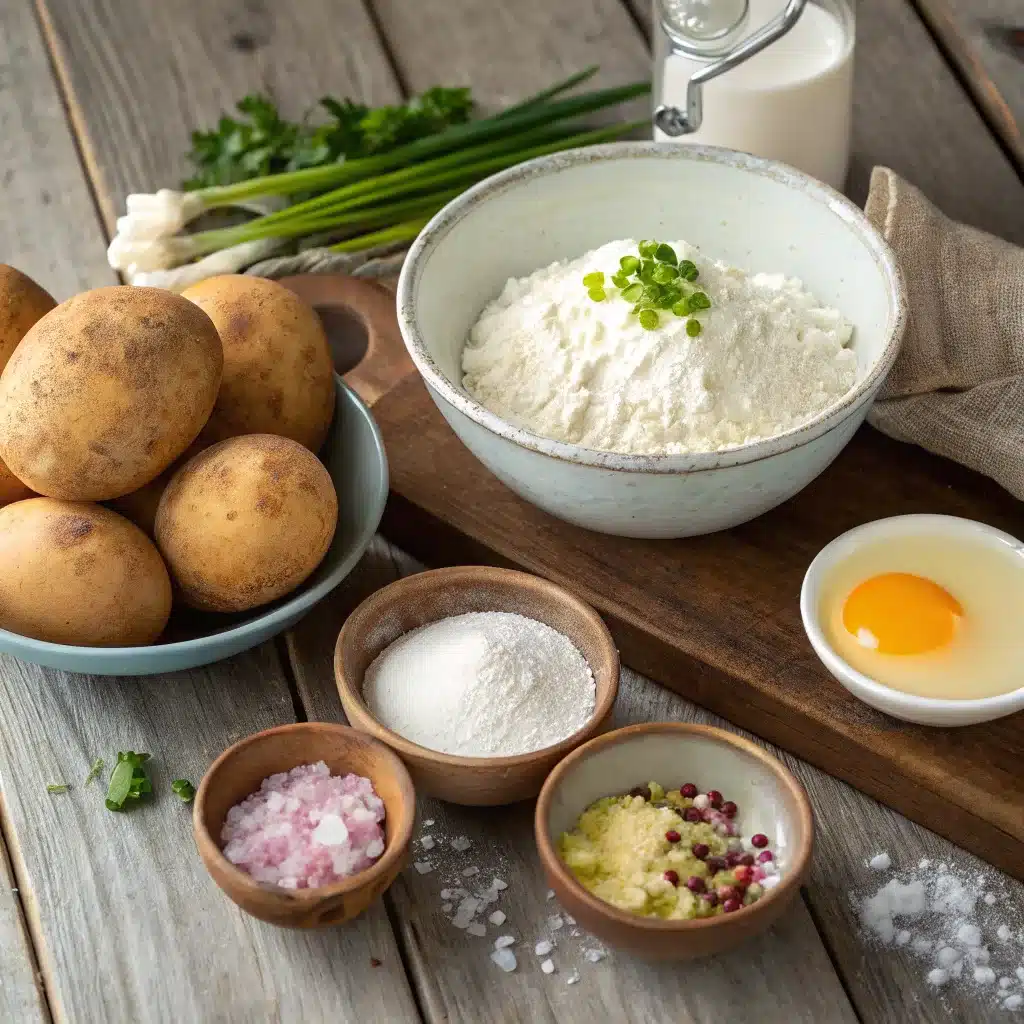 Key Ingredients for Delicious Polish Potato Pancakes