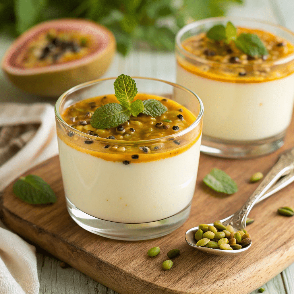 Passionfruit Panna Cotta