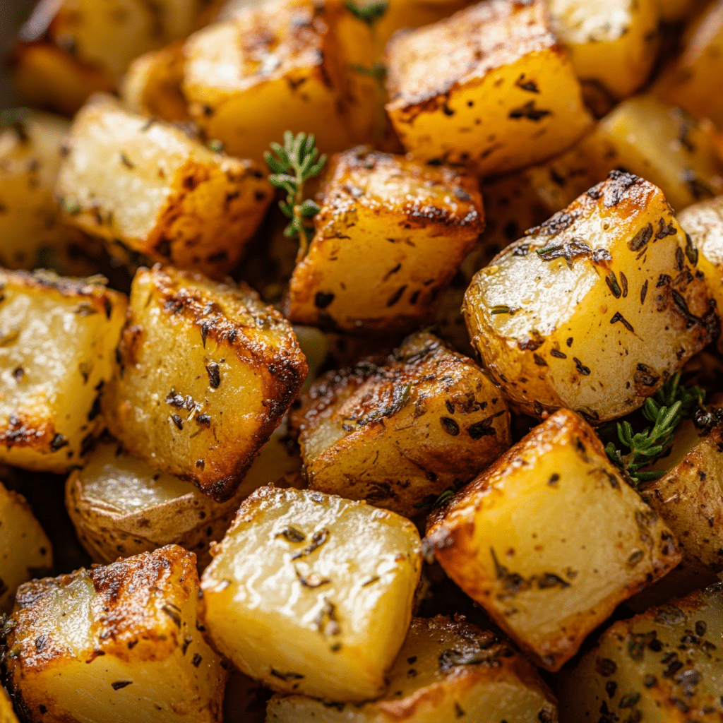 Crispy Air Fryer Diced Potatoes