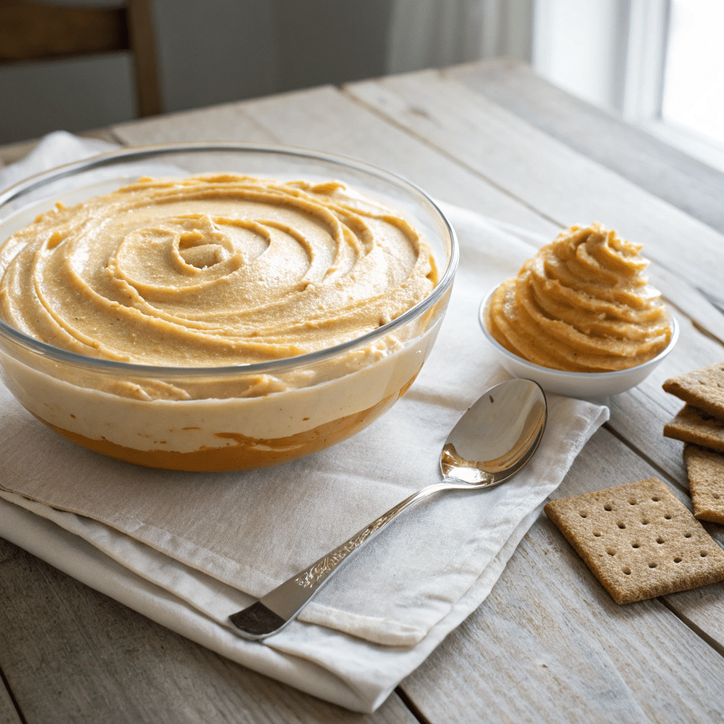 pumpkin fluff dessert dip recipe