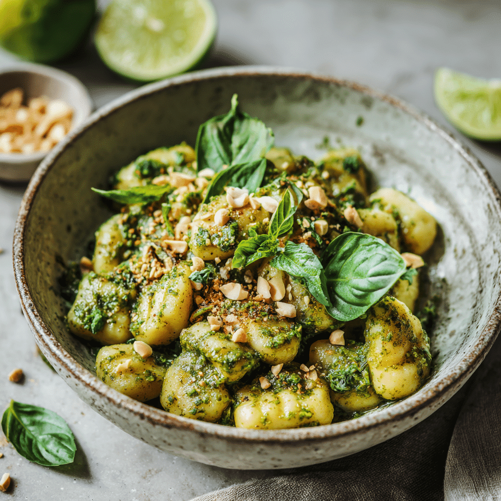 Thai Basil Gnocchi Recipe