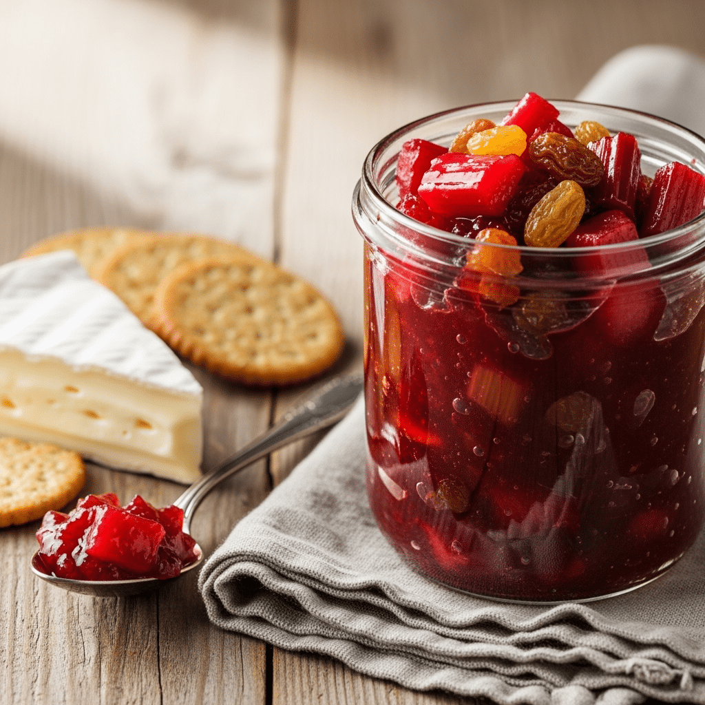 Rhubarb Chutney Recipe