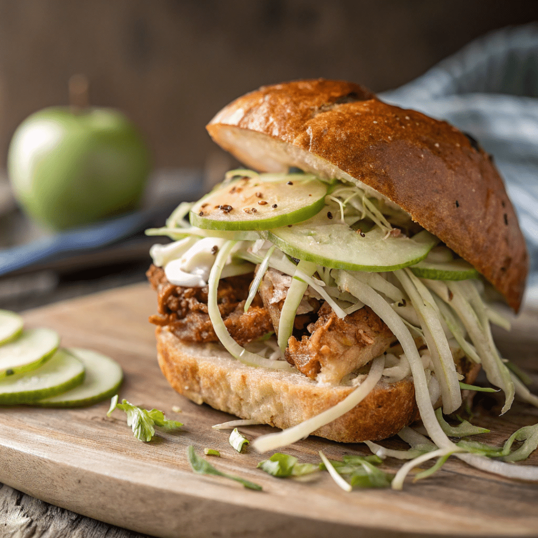 Fennel Apple Slaw Sandwich