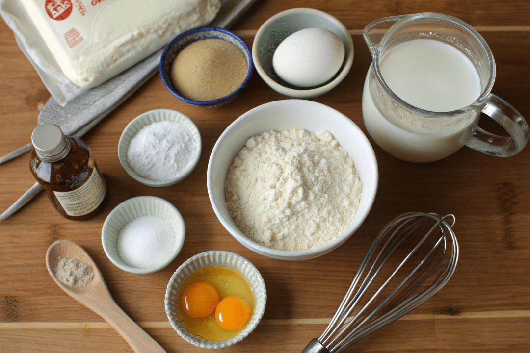 Ingredients of Mochi Waffles Recipe
