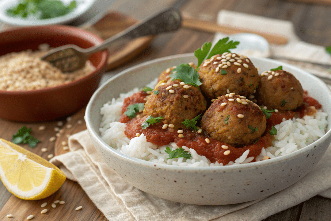 Lentil and Rice Meatballs Recipe