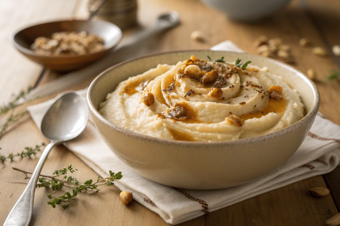Maple Roasted Parsnip Mash