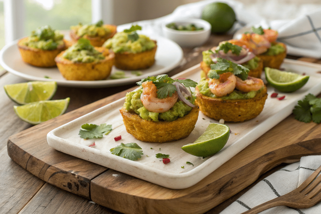 Plantain Guacamole Bites Recipe