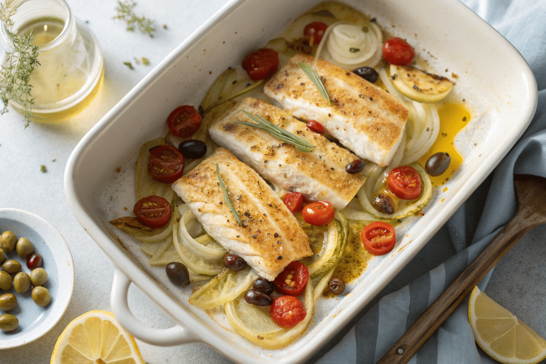Roasted Fennel and Fish Recipe