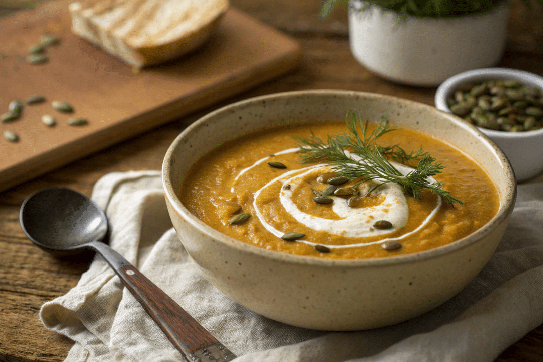 Spiced Lentil and Turnip Soup