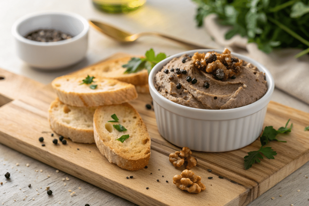 Vegan Mushroom Liver Pate Vegan Mushroom Liver Pate