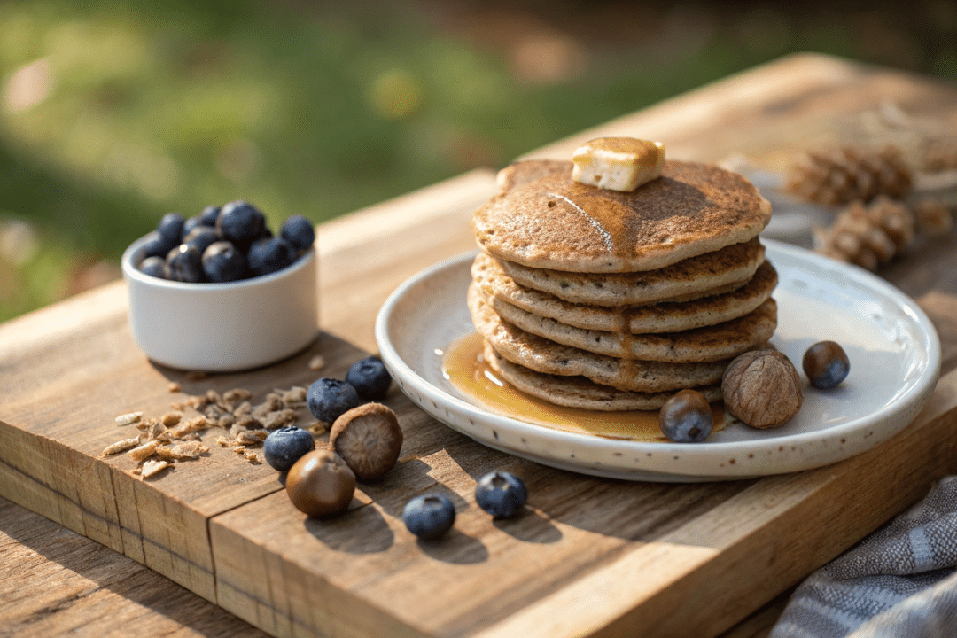 acorn flour pancakes recipe