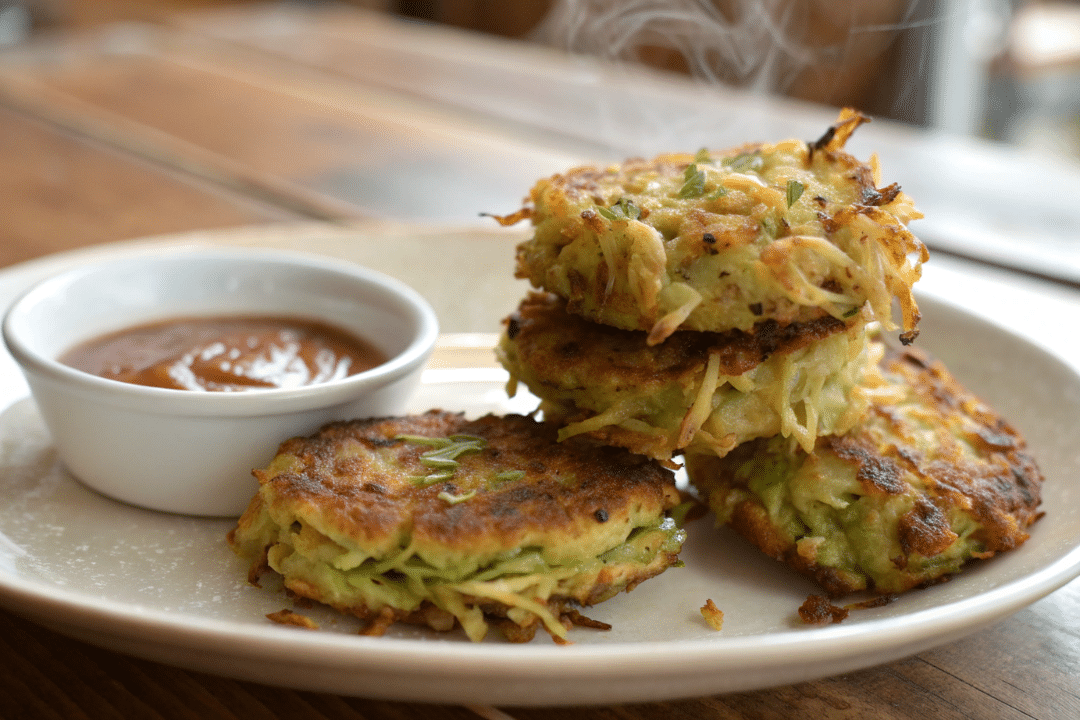 Air Fryer Cabbage Fritters