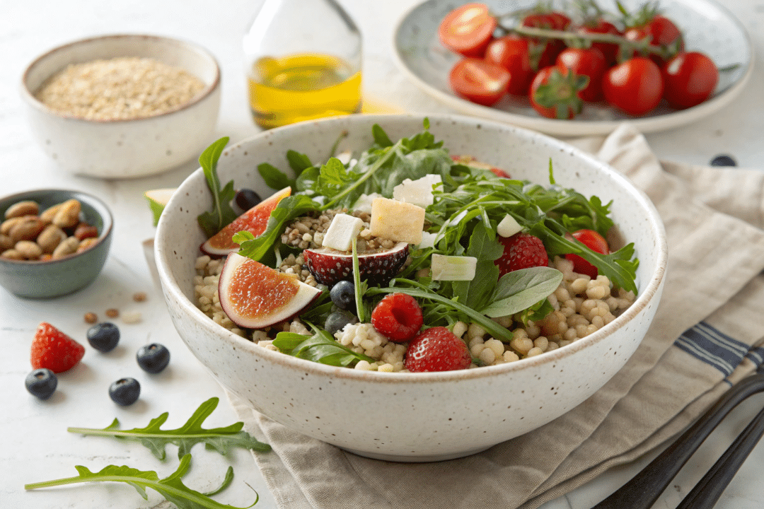 Barley and Arugula Bowl Recipe