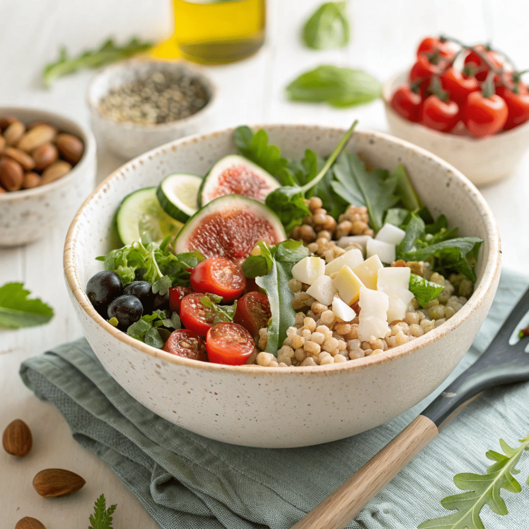 Barley and Arugula Bowl