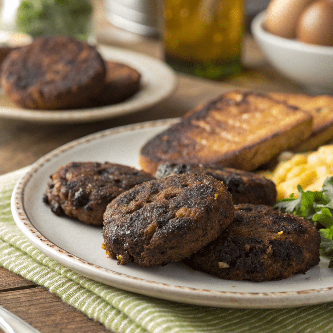 Black Bean Breakfast Sausages