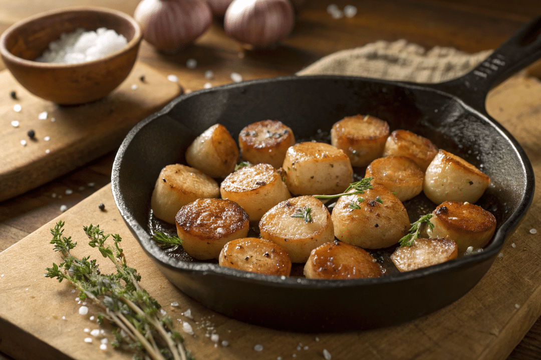 Duck Fat Roasted Turnips (1)