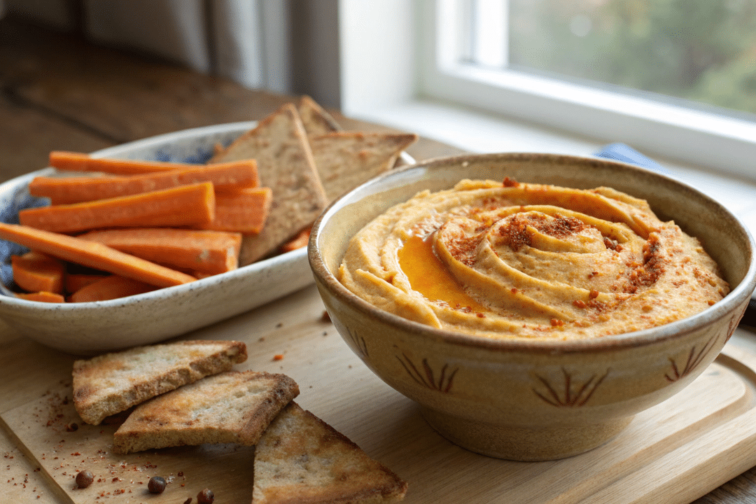 Maple Carrot Hummus
