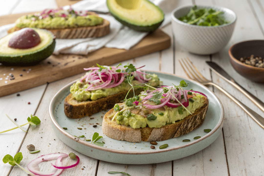 Miso Avocado Toast
