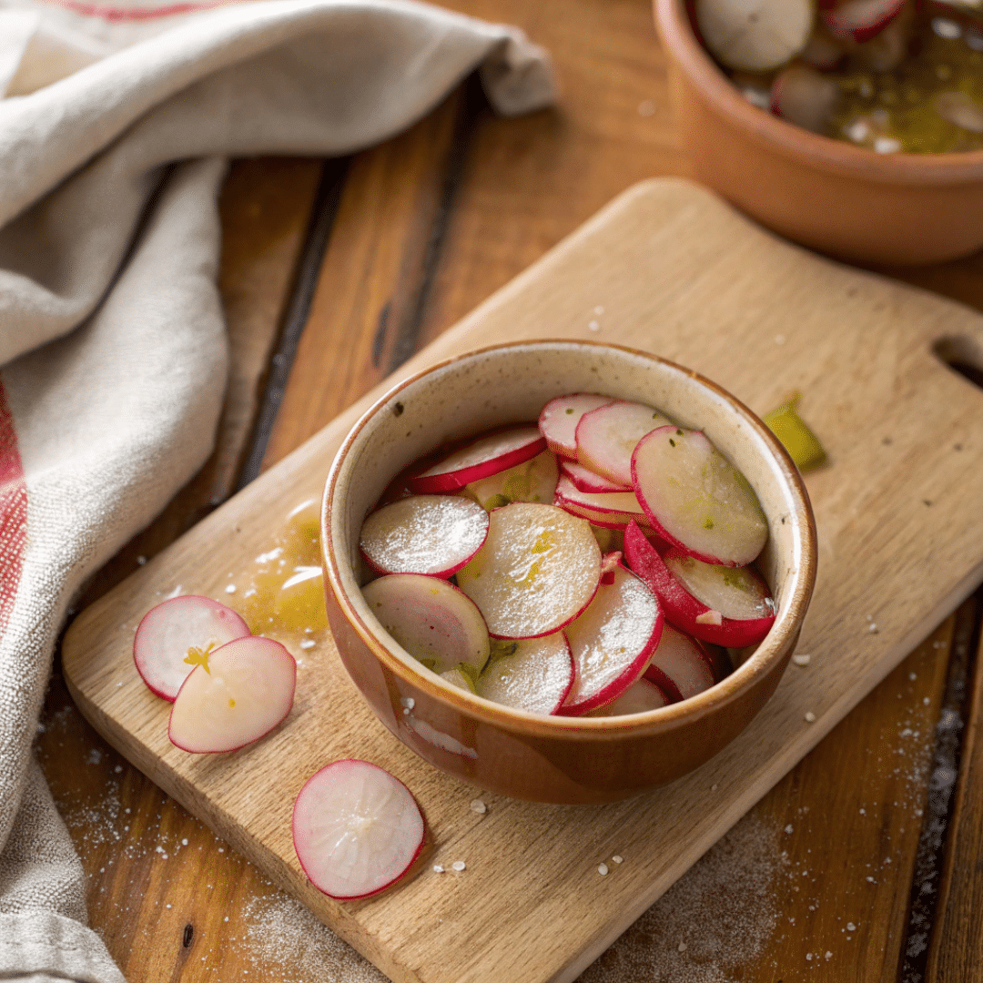 Miso Pickled Radishes Recipe