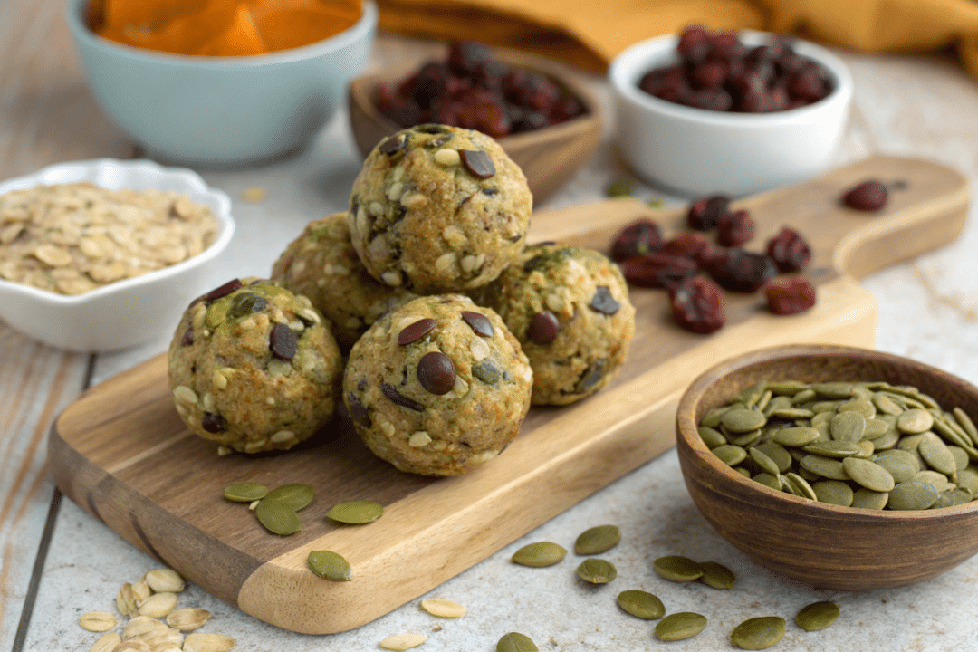 Pumpkin Seed Energy Bites Recipe