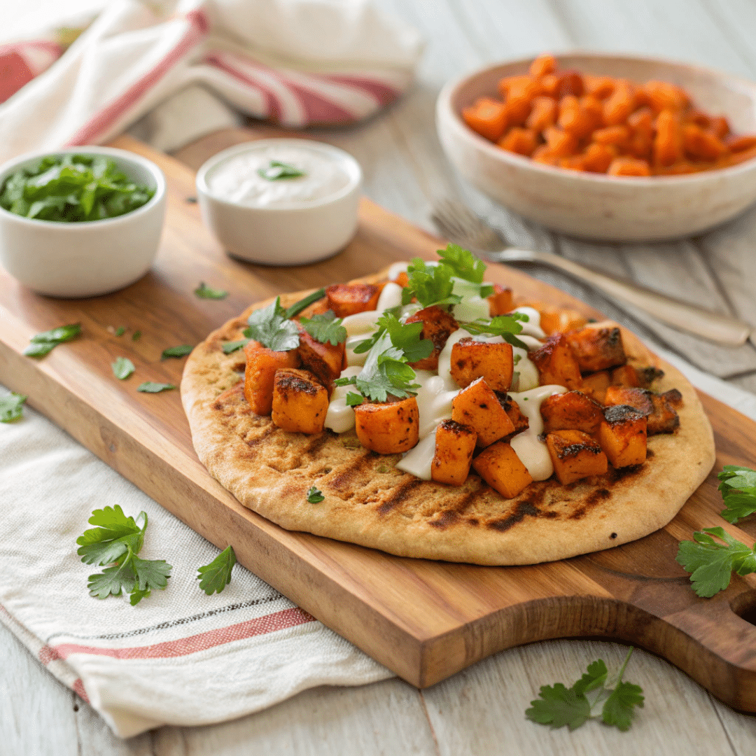 Sweet Potato Breakfast Flatbread