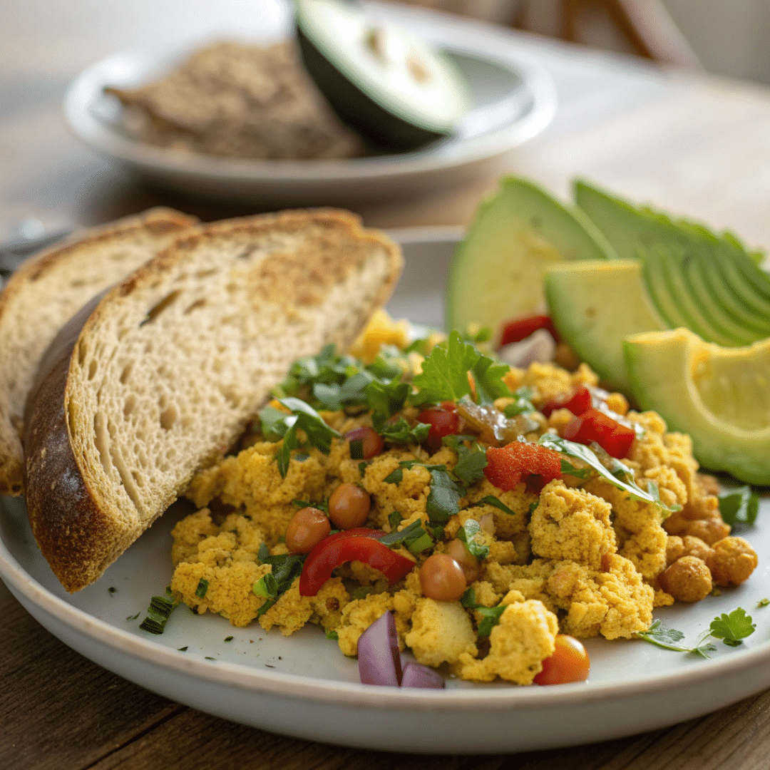 Tofu Chickpea Scramble
